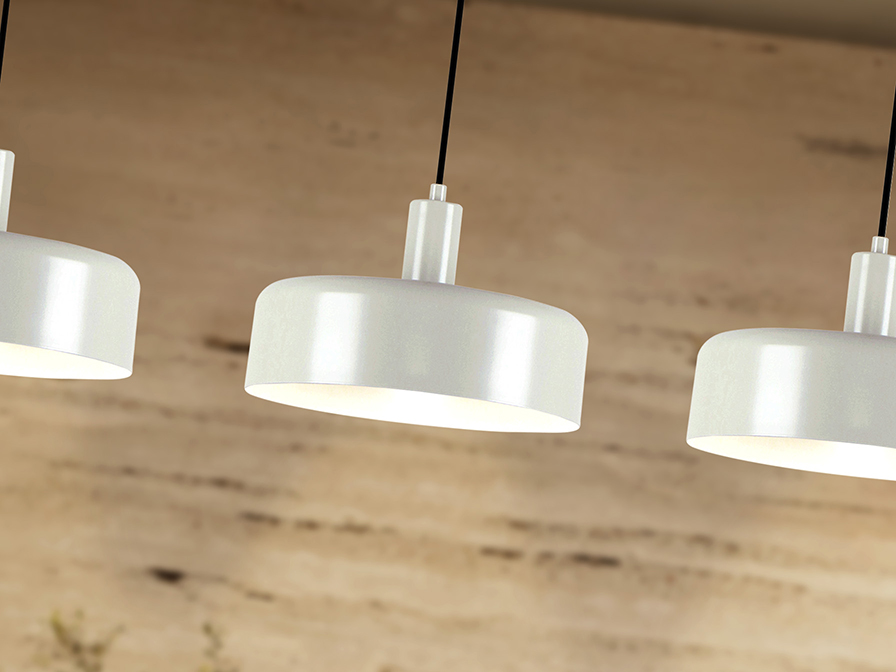 Schuller  Pendants Alessia 12578  I3 - ALESSIA - LAMP 3L MATT PEARL
