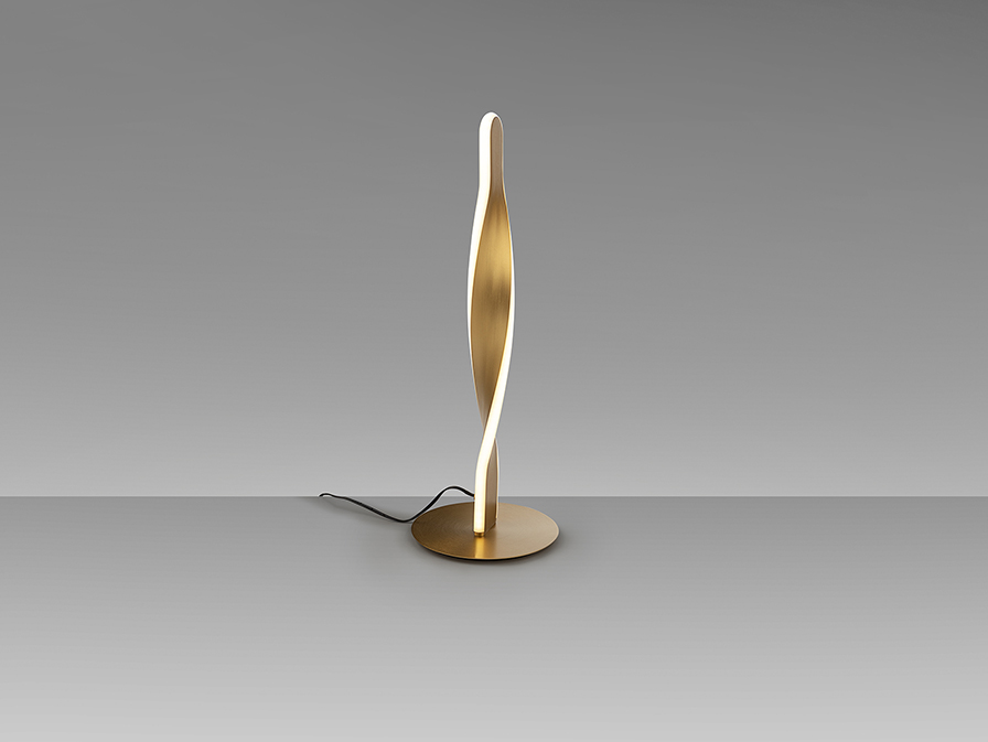 Schuller Lighting Table lamps Twist 219473  TWIST - TABLE LAMP GOLDEN