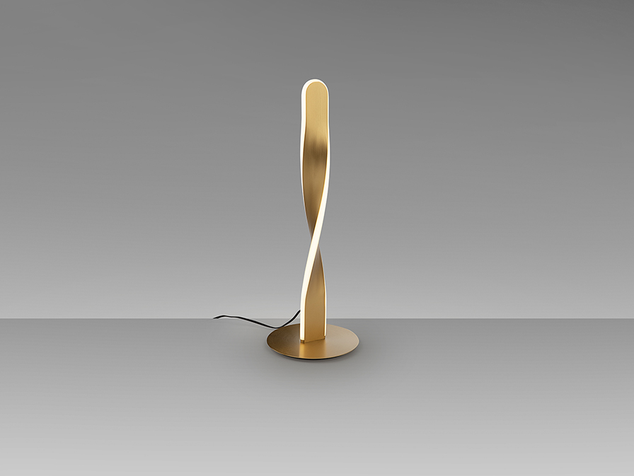 Schuller Lighting Table lamps Twist 219473  TWIST - TABLE LAMP GOLDEN