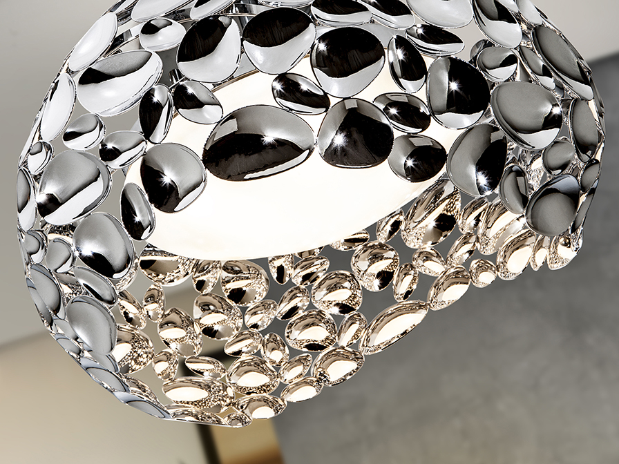 Schuller Lighting Flush Ceiling Lamps Narisa 266866  ·NARISA· CEILING LAMP, 5L. Ø47 CHROME