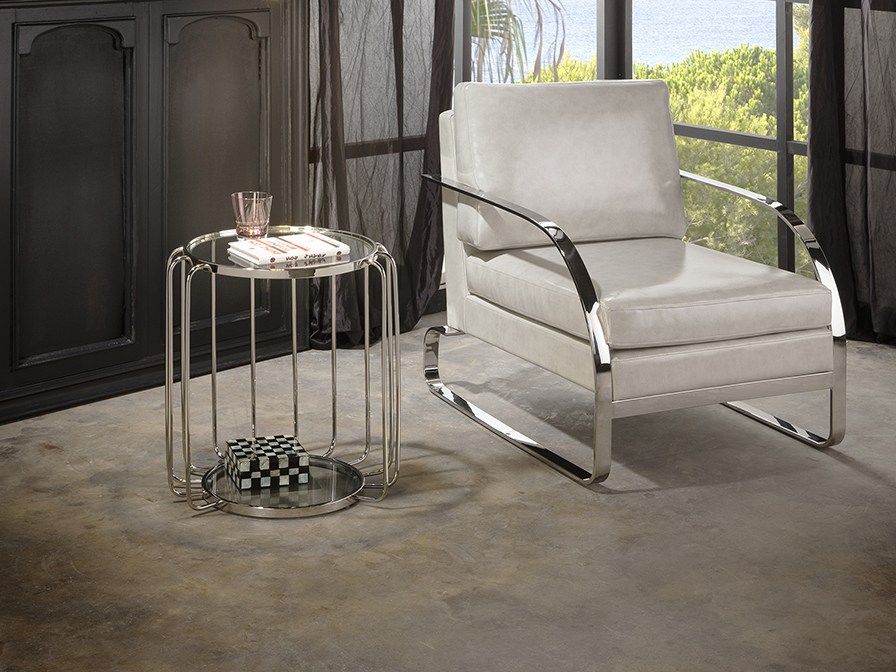 Schuller Furniture and decoration Side tables Hadas 296243  ·HADAS· SIDE TABLE, STEEL Ø50
