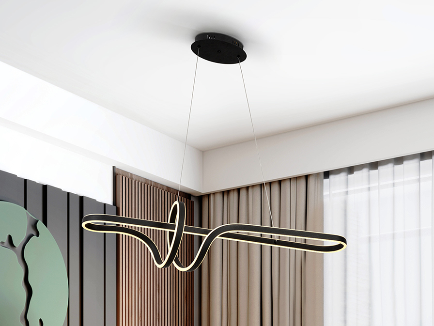 Schuller  Pendants Symphony 359728  SIMPHONY - BLACK LAMP