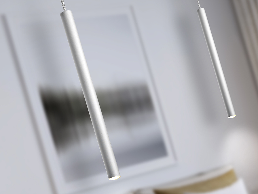 Schuller Lighting 1 Light Pendants Varas 373075  ·VARAS· LAMP, WHITE, 1L.