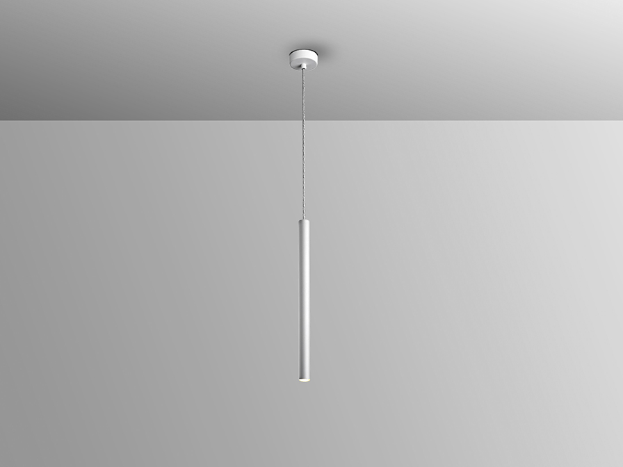 Schuller Lighting 1 Light Pendants Varas 373075  ·VARAS· LAMP, WHITE, 1L.