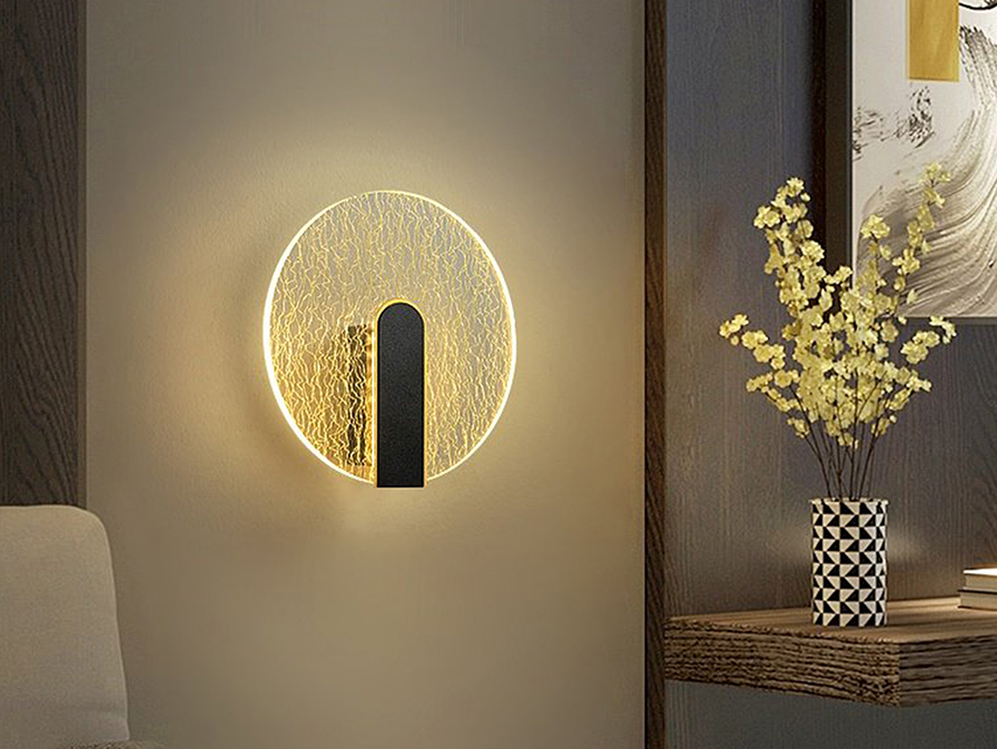 Schuller Lighting Wall lamps Auris 459381  AURIS - BLACK WALL LAMP