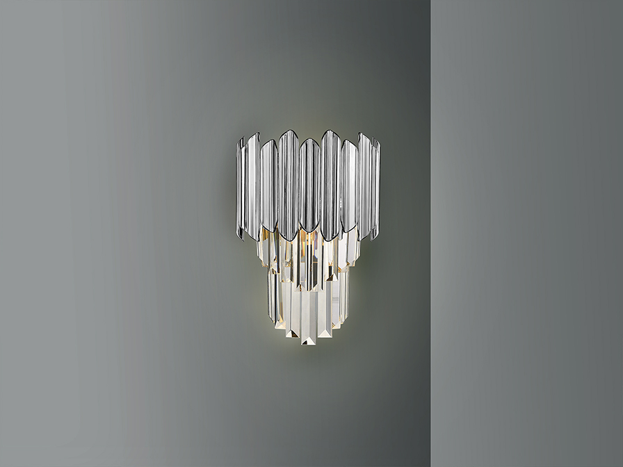 Schuller Lighting Wall lamps Tiara 605359  TIARA- WALL LAMP 1L CHROME