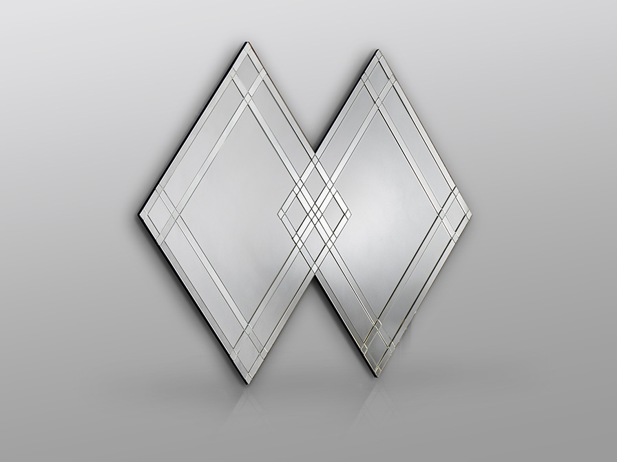 Schuller  Glass mirrors Vega 888055LT  ·VEGA· MIRROR, 115x110