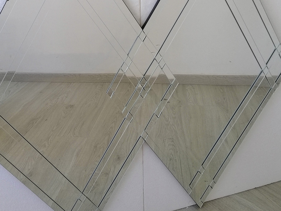 Schuller  Glass mirrors Vega 888055LT  ·VEGA· MIRROR, 115x110
