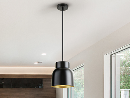 Schuller i3-iluminacion colgantes de 1 luz Vulcano