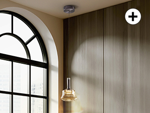 Schuller iluminacion colgantes de 1 luz Scarlett