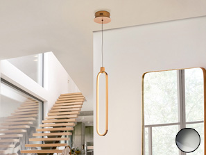 Schuller iluminacion colgantes de 1 luz Colette